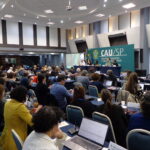 Reunião plenária do Conselho em julho de 2024. Crédito: Arquivo CAU/SP.